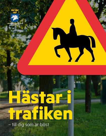 Hästar i trafiken - till dig som är bilist (10 st)