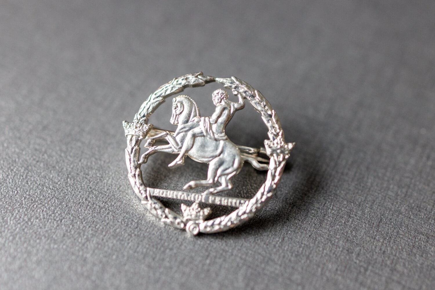 Ryttarmärke – Silver (1 st)